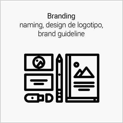 ícone branding