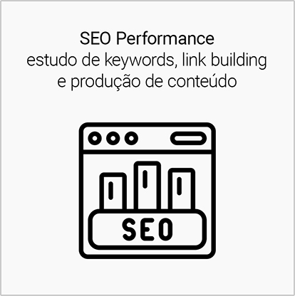 ícone SEO performance